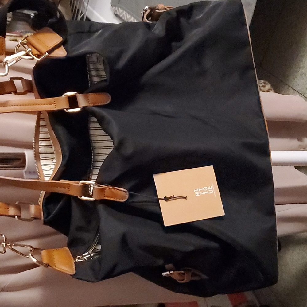 NWT MIZTIQUE black travel bag